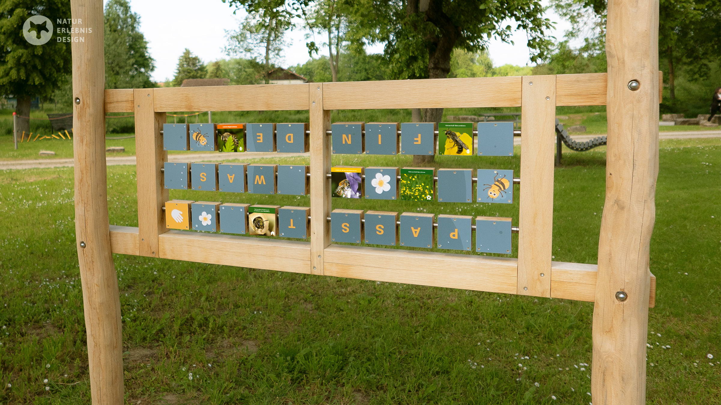 Wildbienenpfad Memory